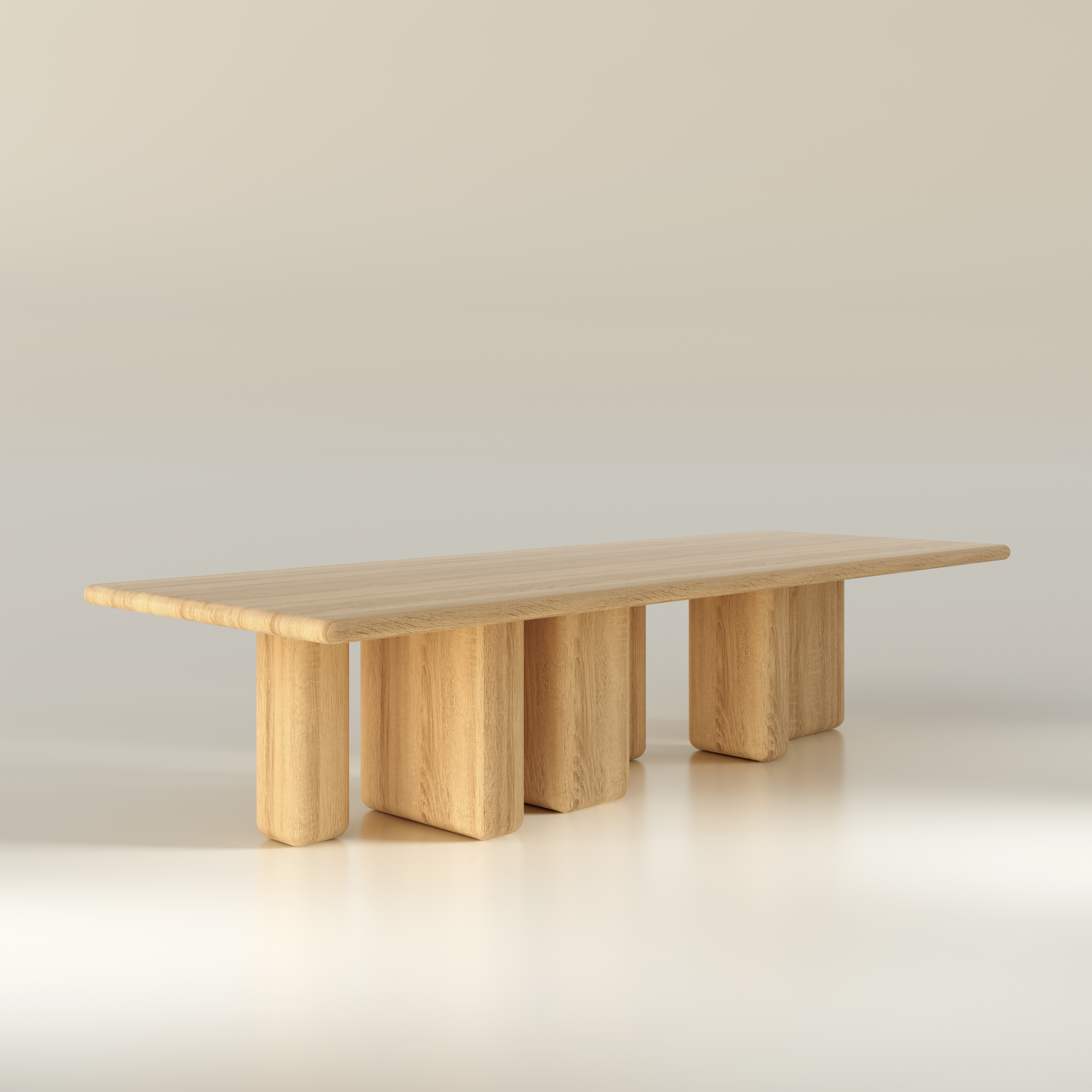 Levante table by FrancescoZoncaStudio